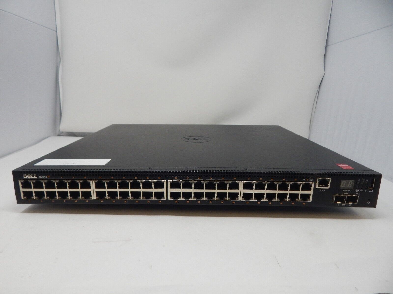 Dell N2048P Managed Gigabit 48-Port Networking Switch - Health Status Light On