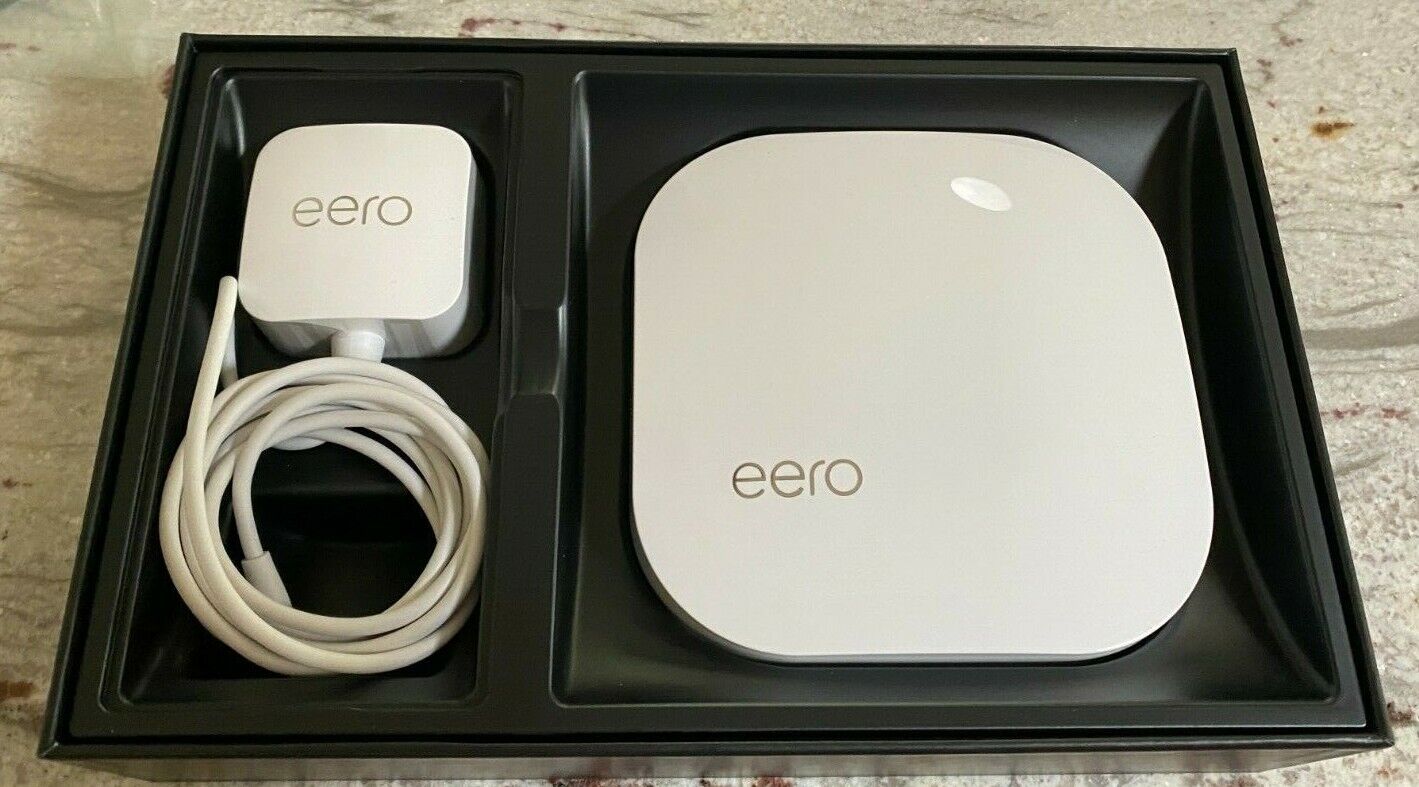 Two (2) Pack Eero Pro 2nd Gen Tri-band Mesh Wi-Fi 5