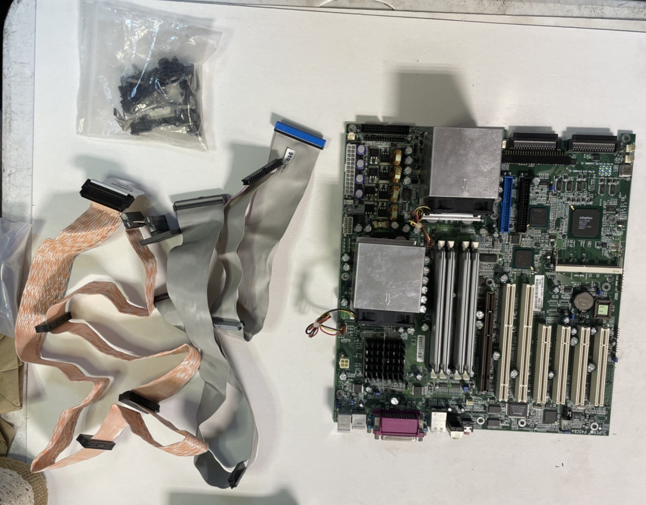 Supermicro Super P4DC6+ Dual Socket 603 motherboard. W/SL6M7 - 2.80GHZ Xeon
