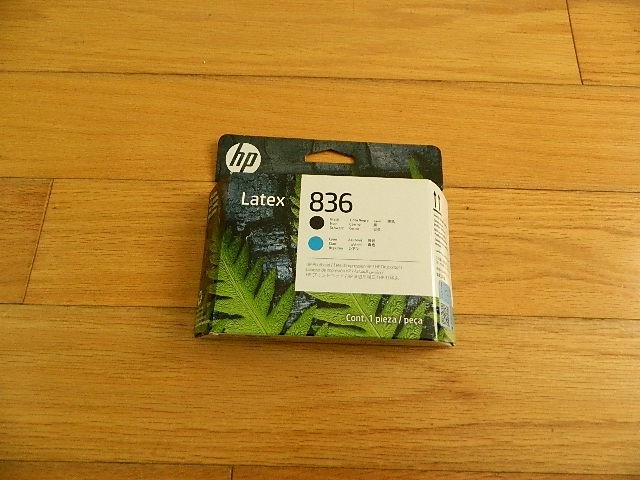 2026 GENUINE HP 836 Black/Cyan Printhead 4UV95A Latex 700 800 NEW SEALED