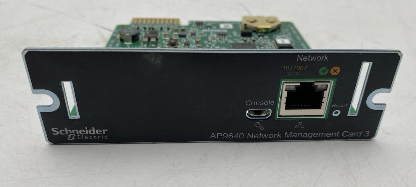 APC Schneider Electric AP9640 Network Management Card 3