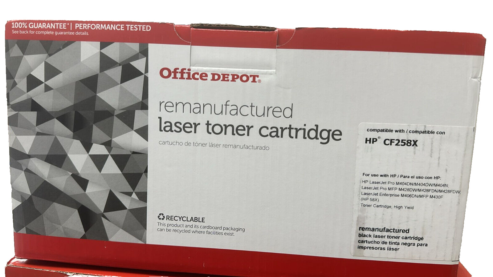 CF258X Toner with CHIP High Yield Replacement for use in HP M304a M404dn M404dw