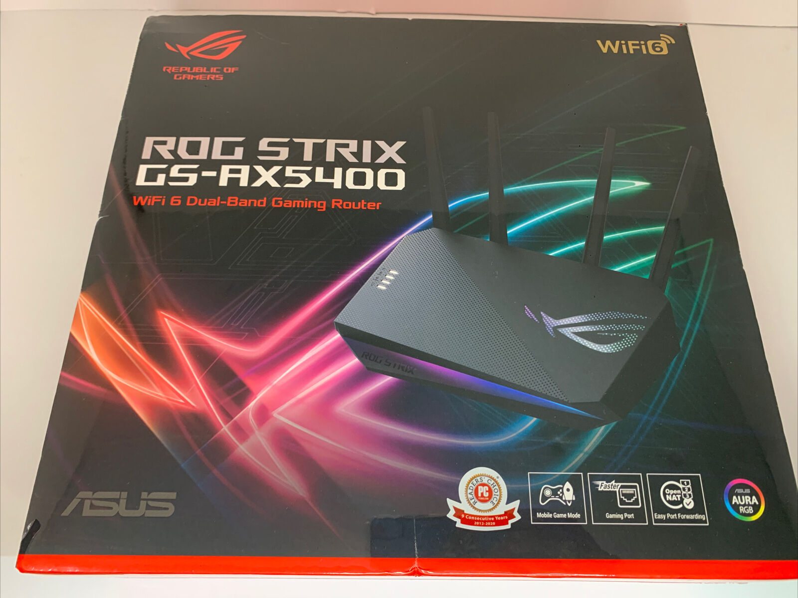 Asus ROG STRIX GS-AX5400 WiFi 6 Gaming Router New