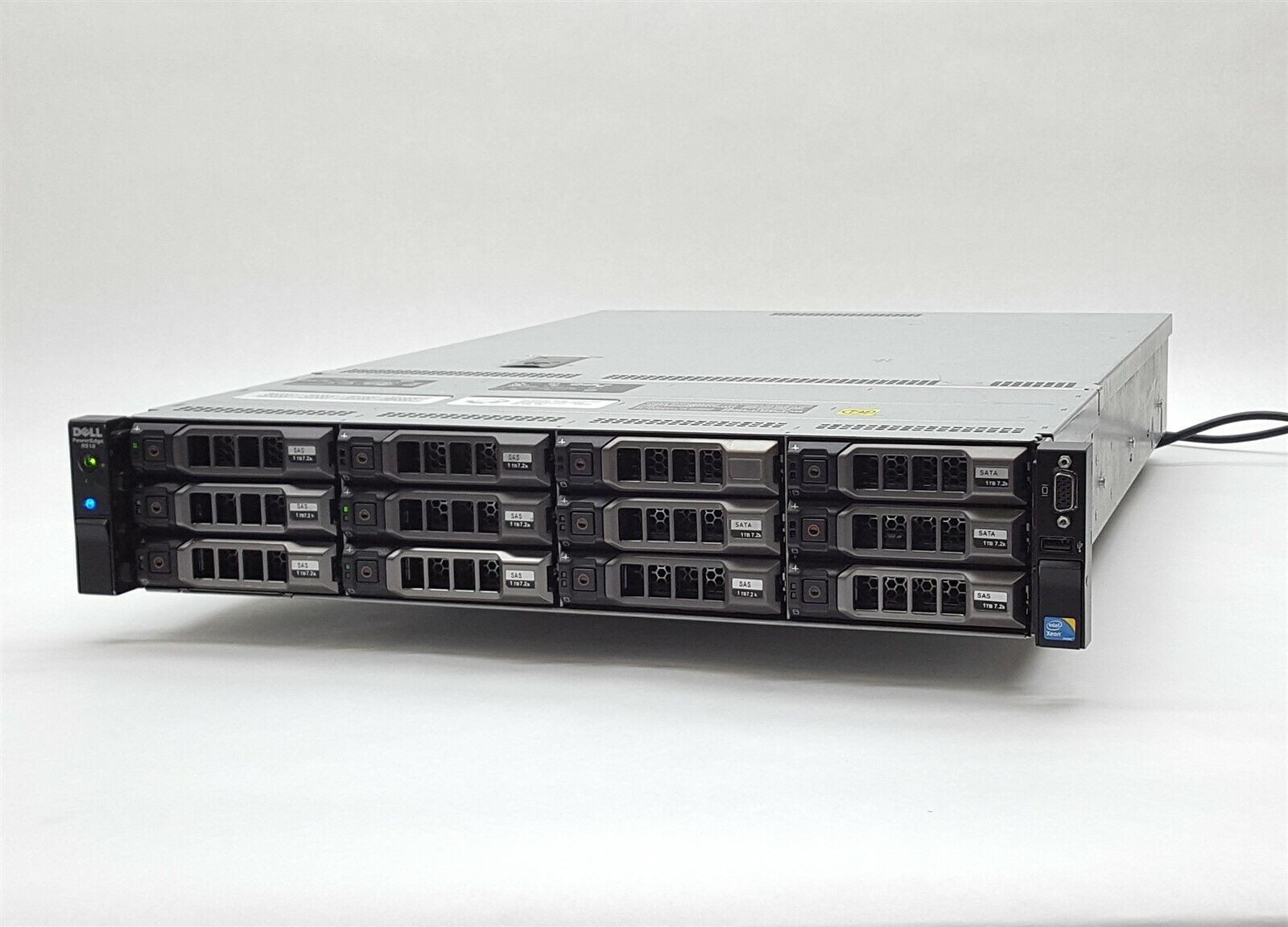 Dell PowerEdge R510 2*Xeon E5630 2.53GHz 32GB 6*1TB 6TB LFF SAS H700 Server