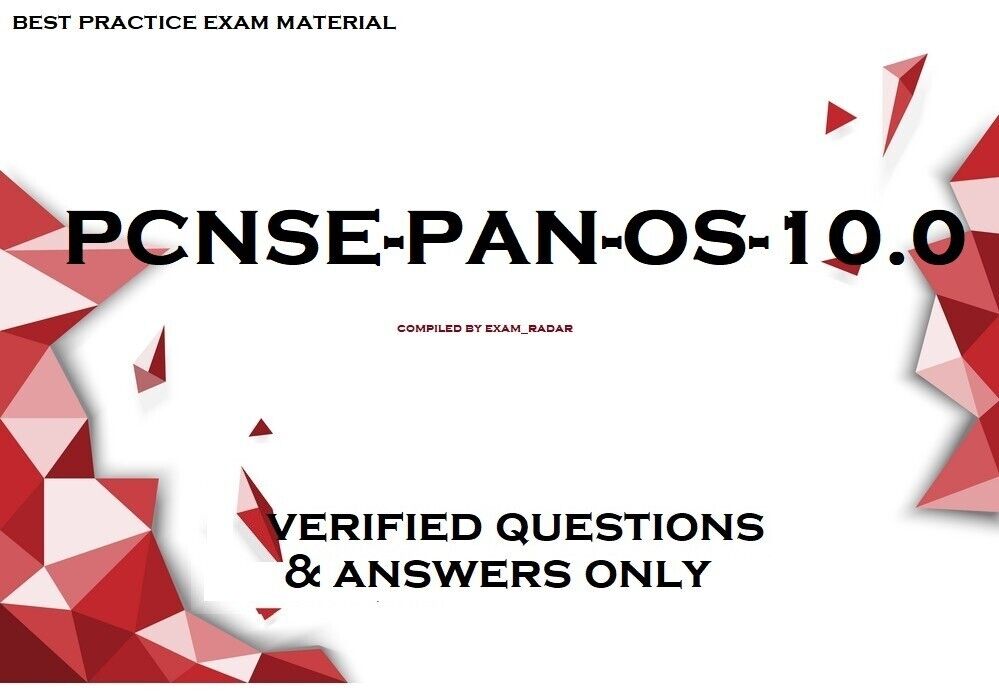 PCNSE-PAN-OS-10.0 latest exam questions and answers