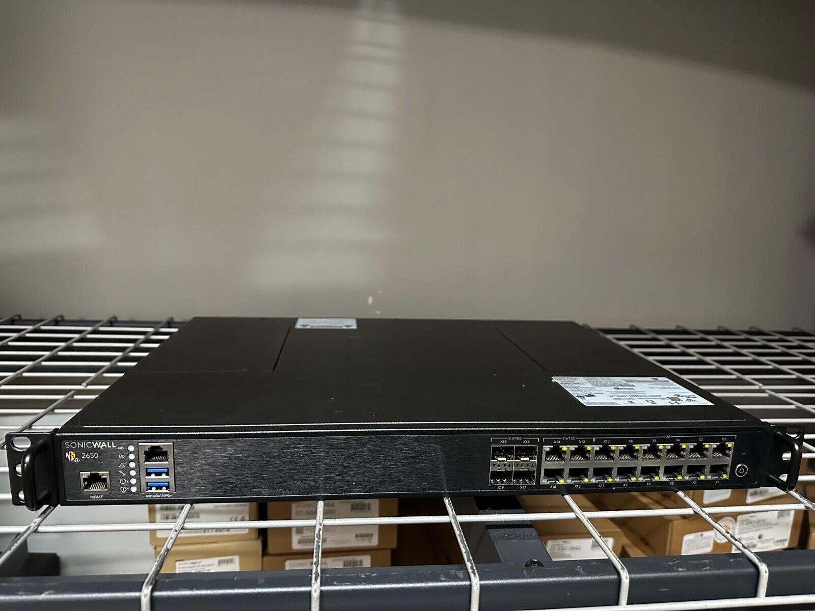 SonicWall NSA2650 PRIMARY Appliance | FAST SHIP | Transfer Ready