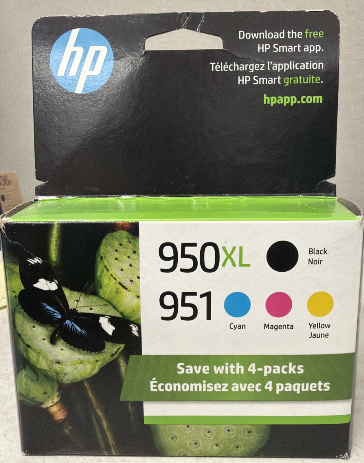 Genuine HP 950XL 951 Ink Cartridge 4-Pack Combo Box OEM DEC 2026 NEW