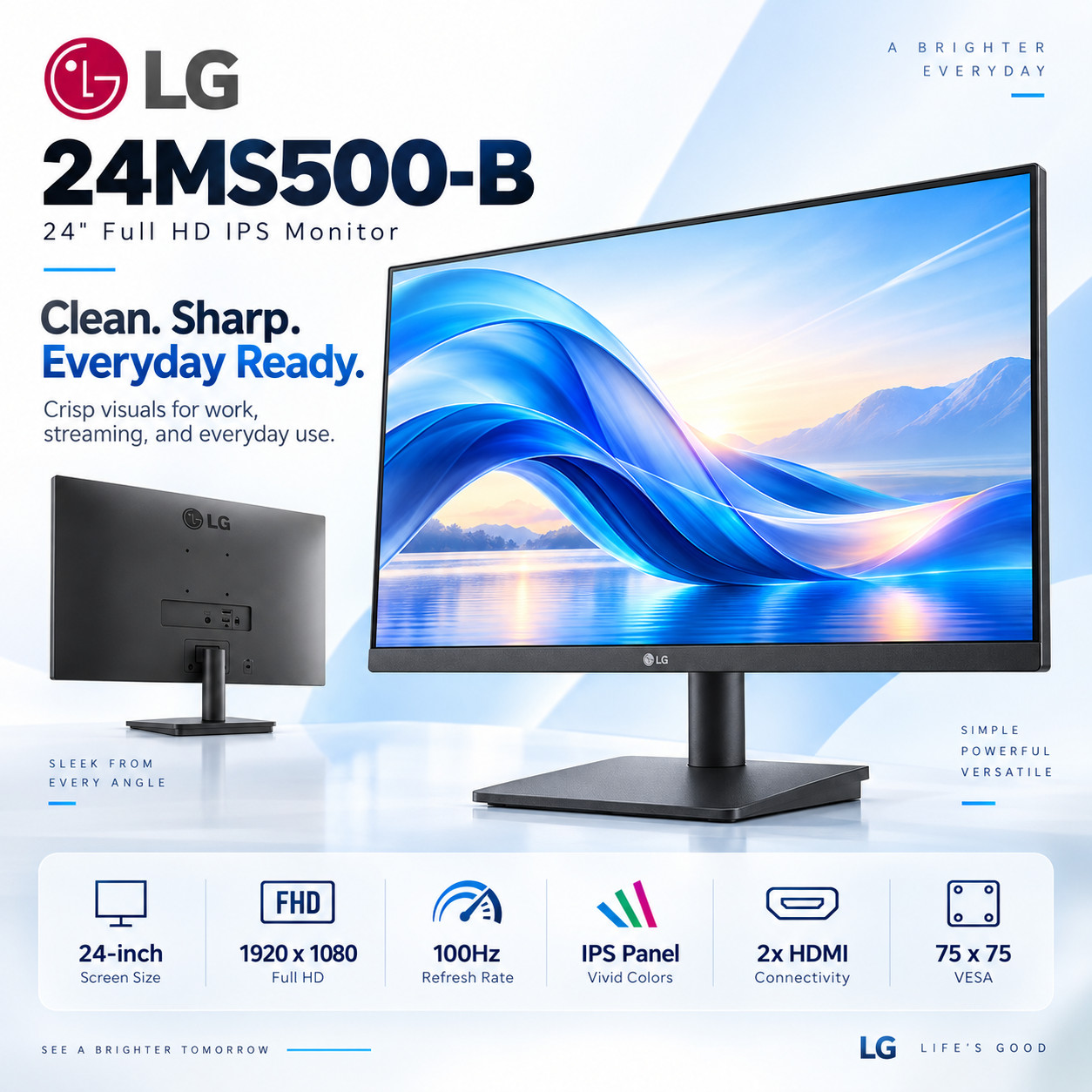 LG 24MS500-B 24