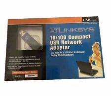 Linksys 10/100 Compact USB Network Adapter Brand Model USB 100m New Sealed picture