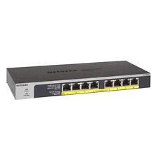 NETGEAR 8-Port Gigabit Ethernet Unmanaged PoE Switch GS108LP with 8 x PoE+ @ 60W picture