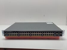 Cisco WS-C2960X-48LPS-L 48 Port GigE PoE Switch 370W AC 4x SFP LAN picture