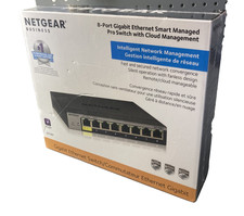 NETGEAR GS108Tv3 8-Port Gigabit Ethernet Smart Pro Switch with Cloud Management picture