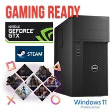 GAMING READY Dell Desktop PC Tower i7 NVIDIA GTX745 up 32GB DDR4 4TB SSD BT picture