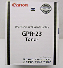 Genuine Canon GPR23 (0452B003) Black Toner Cartridge BRAND NEW SEALED picture