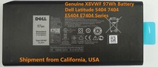 Genuine X8VWF 4XKN5 CJ2K1 Battery For Latitude 14 5404 7404 5414 Series YGV51 picture