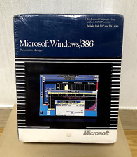 Vintage 1989 Microsoft Windows/386 2.11 - Brand New SEALED picture