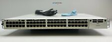Cisco WS-C3850-48F-L 48 Port PoE+ Gigabit Ethernet Switch - SAME DAY SHIPPING picture