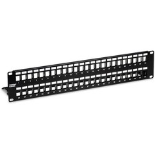 TRENDnet 48-Port Blank Keystone Shielded 2U HD Patch Panel, TC-KP48S picture