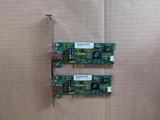 LOT OF 2 3COM PCI ETHERNET ADAPTER 3C905CX-TX-M 03-0287-001 030287001 H2-4(2) picture