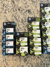 30 Genuine HP 950 951 Ink Cartridges Lot Black Cyan Magenta Yellow Sealed picture