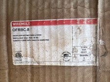 Legrand Wiremold OFR Series Overfloor Raceway Base OFRBC-8 picture