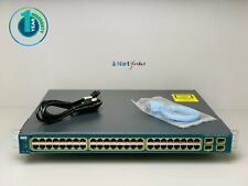 Cisco WS-C3560G-48PS-S 48 Port PoE 3560G Gigabit Switch - SAME DAY SHIPPING  picture