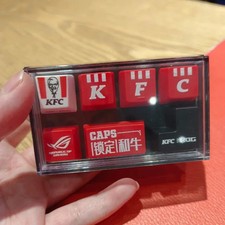 KFC Keycap Set Mechanical Keyboard Artisan Collection Souvenir picture