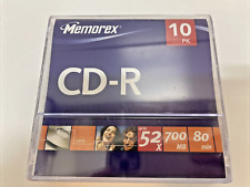 NEW & SEALED Memorex 10 Pack CD-R - 52x  700MB  80 Min picture