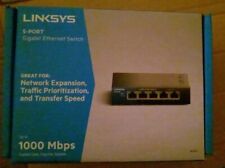 Linksys SE3005 5-port Gigabit Ethernet Switch 1000 MBPS  picture