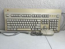 Vintage 1990 Apple Extended ADB Keyboard II M3501 w/ cable & Mouse M2706 Tested picture