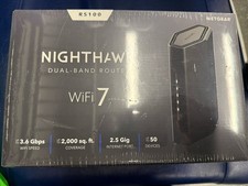 NETGEAR RS100-100NAR Nighthawk Dual-Band WiFi 7 Router Sealed Box picture