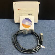 APC USP to Serial Adapter DB9 6ft 19048-1E w/ Installation Disc Driver Software picture