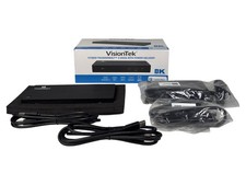 NEW VisionTek VT4800 Thunderbolt 3 Docking Station Dual 4k Display DP USB-C picture