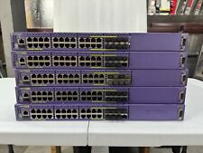[LOT OF 5] EXTREME NETWORKS SUMMIT (X460-24P) 24PORT GIGABIT POE ETHERNET SWITCH picture