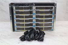 HP Aruba 5412R zl2 J9851A Switch 8x J9534A 2x J9990A 2x J9535A 4x J9829A J9827A picture