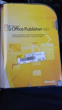 NEW SEALED Microsoft Publisher 2007 Full Version RETAIL picture