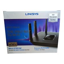 New Linksys Max Stream EA9300 Mu-mimo Triband 4.0 Gbps Router (Ac4000) 👍👍 picture