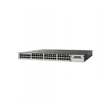 Cisco WS-C3750X-48PF-L Catalyst 3750X 48 Ports L3 PoE+ Switch 1 Year Warranty picture