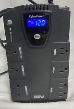 CYBER POWER 600VA 8 Outlets Line Interactive WORKING picture
