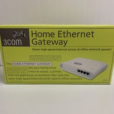 3com 3c510 4-port Home Ethernet Gateway Wired Router New picture