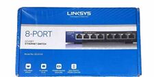 Linksys SE3008 8 Ports Rack Mountable Gigabit Ethernet Switch picture
