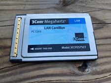 3COM MEGAHERTZ 10/100 LAN CARDBUS PC CARD Model 3CCFE575CT picture