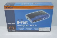 NEW LINKSYS EZXS88W 10/100 8-PORT WORKGROUP ETHERNET SWITCH - FACTORY SEALED picture