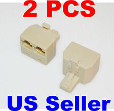 RJ45 Ethernet Network 8P8C Splitter, 1-Male to 2-Female LAN Adapter picture