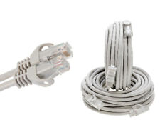 CAT5 Ethernet Patch Cable RJ-45 LAN Internet Cord Gray 25FT- 200FT Multipack LOT picture