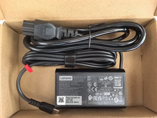 Genuine OEM 65W USB-C Type-C Lenovo Adapter Charger For ADLX65YSCC3A Slim Round picture