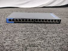 Linksys LGS116P 16-Port Gigabit PoE+ Switch *NO POWER SUPPLY* picture