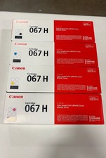 Canon 067H High Capacity Toner Set Black Cyan Magenta Yellow (4 Pack) picture