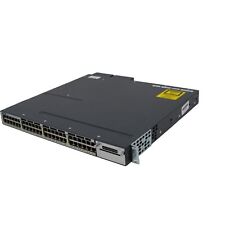 Cisco Network Switch WS-C3750X-48PF-L 1100WAC x2 picture