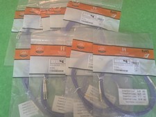 OM4 LC/UPC- LC/UPC Fiber Patch MM Duplex Purple 50/125  14 FT LOT OF 10 PCS NEW picture